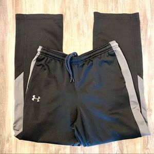 Under Armour Men’s Black Athletic Pants, Size L.